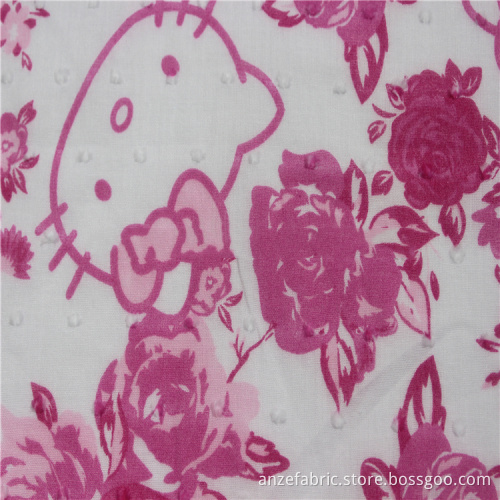 Hot sale Modern chicken cotton fabric loop back